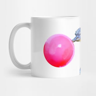 Bubblegum Ostrich Mug